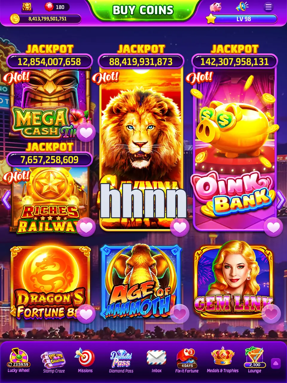 Capturas de tela hhnn